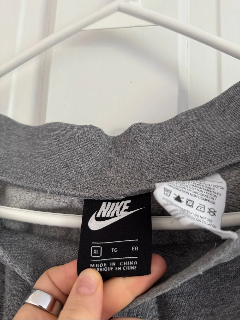 Nike Kids Gray Heather Jogger Sweatpants